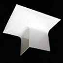 Out-Corner, PVC, R Shape