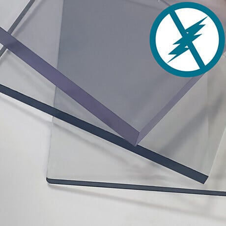 Plastic Sheets, Static-Dissipative PVC