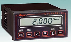 Differential Pressure Gauge; 0-1.0" WC, Digihelic®, Uninstalled